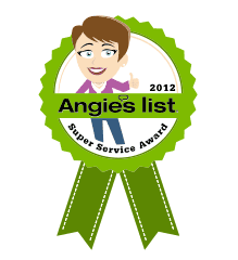Angies's List Super Service Award 2012